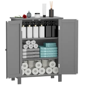Freestanding 3-Tier Bathroom Cabinet