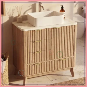 31" Bathroom Vanity with Ceramic Sink