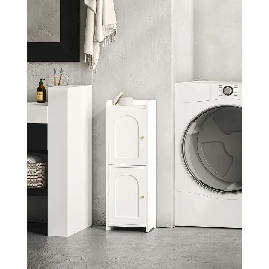 Narrow Corner Bathroom Storage Cabinet - Image 3