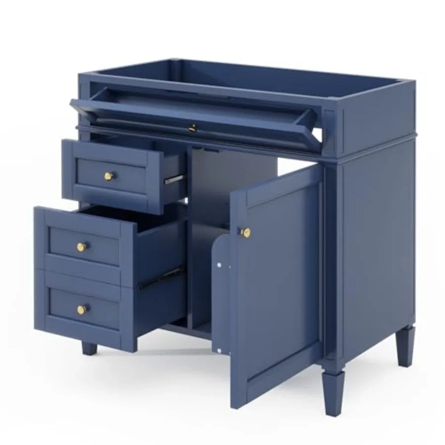 36" Freestanding Bathroom Vanity Cabinet - Image 3