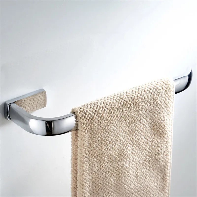 Polished Wall-Mounted Towel Bar - Image 5