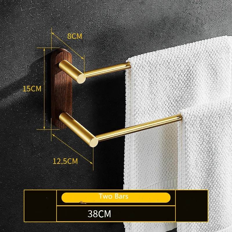 Wall-Mounted Multi-Bar Towel Rack - Image 7