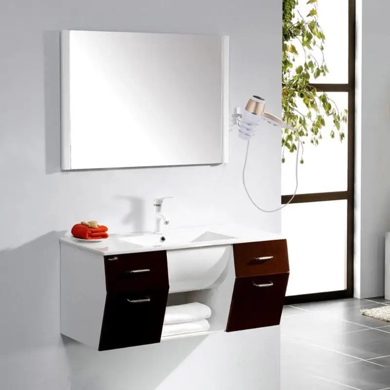 Corner Aluminum Hair Dryer Holder - Image 4