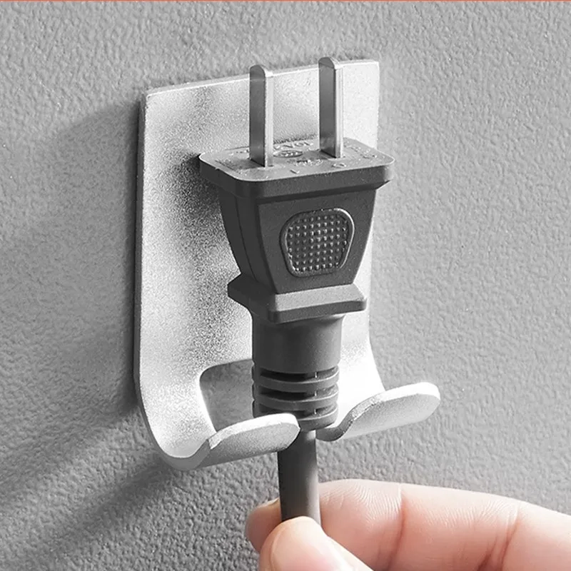 Aluminum Wall-Mount Hair Dryer Holder - Image 4