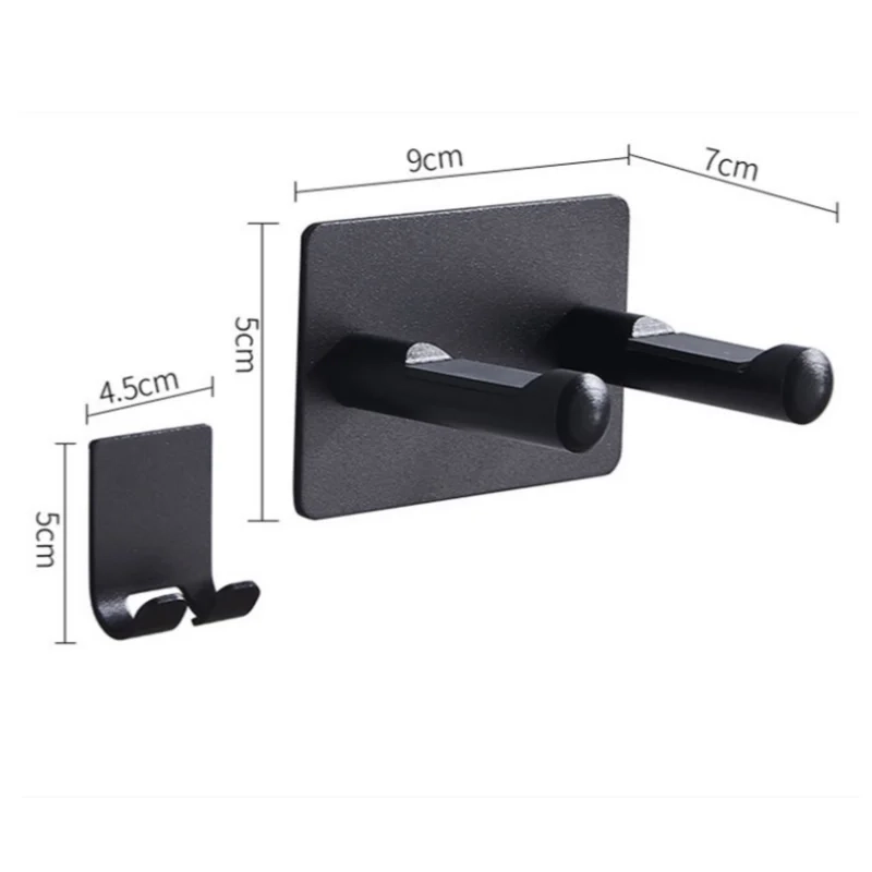 Aluminum Wall-Mount Hair Dryer Holder - Image 5