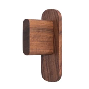 Walnut Wall Mounted Hair Styling Tool Holder