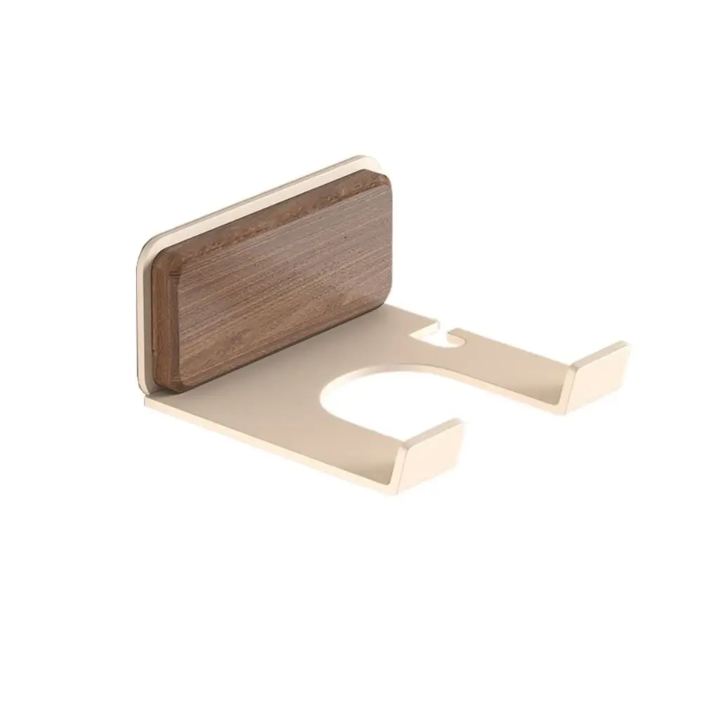 Wood Wall-Mount Hair Dryer Holder - Image 9