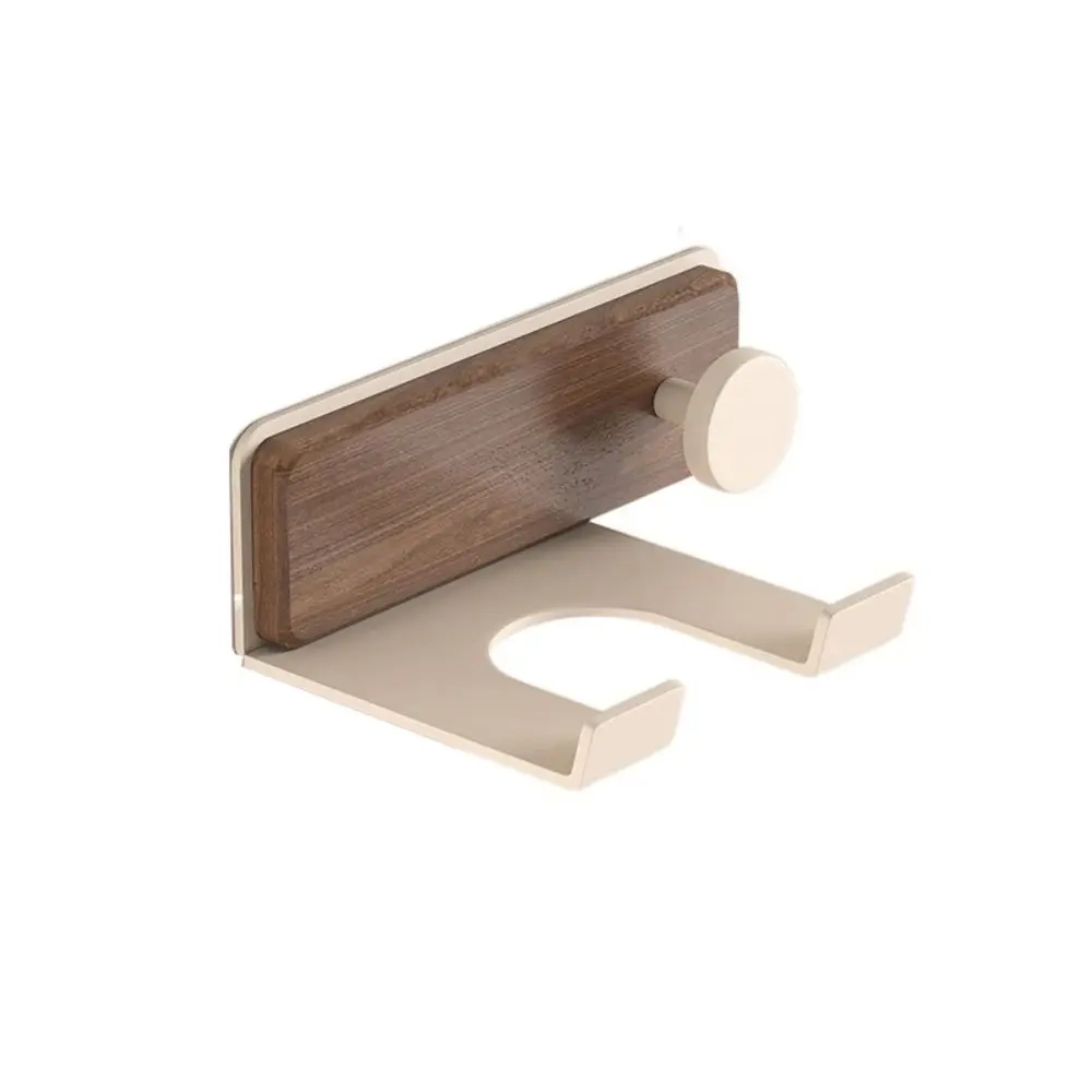 Wood Wall-Mount Hair Dryer Holder - Image 10