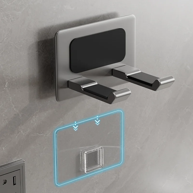 Aluminum Adhesive Hair Dryer Holder
