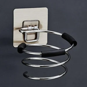 Wall-Mount Hair Dryer Holder