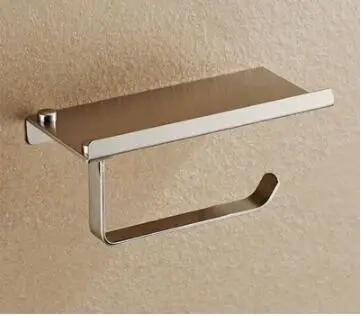 Toilet Paper Holder with Shelf - Image 8