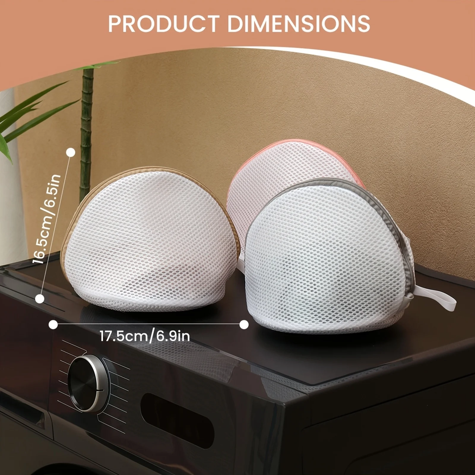3-Piece Zippered Laundry Bag Set for Bras and Underwear - Image 4