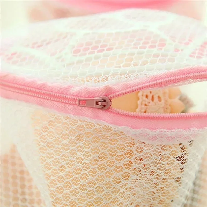 Zippered Cotton Laundry Bag for Lingerie and Delicates - Image 6
