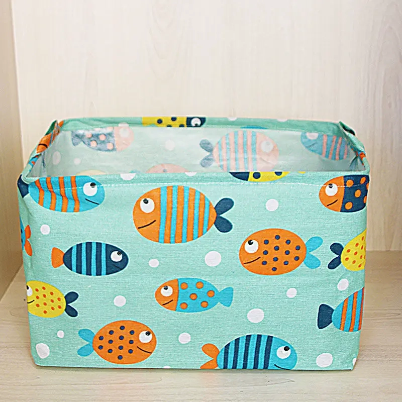 24L Foldable Fabric Storage Basket for Laundry and Closet - Image 3