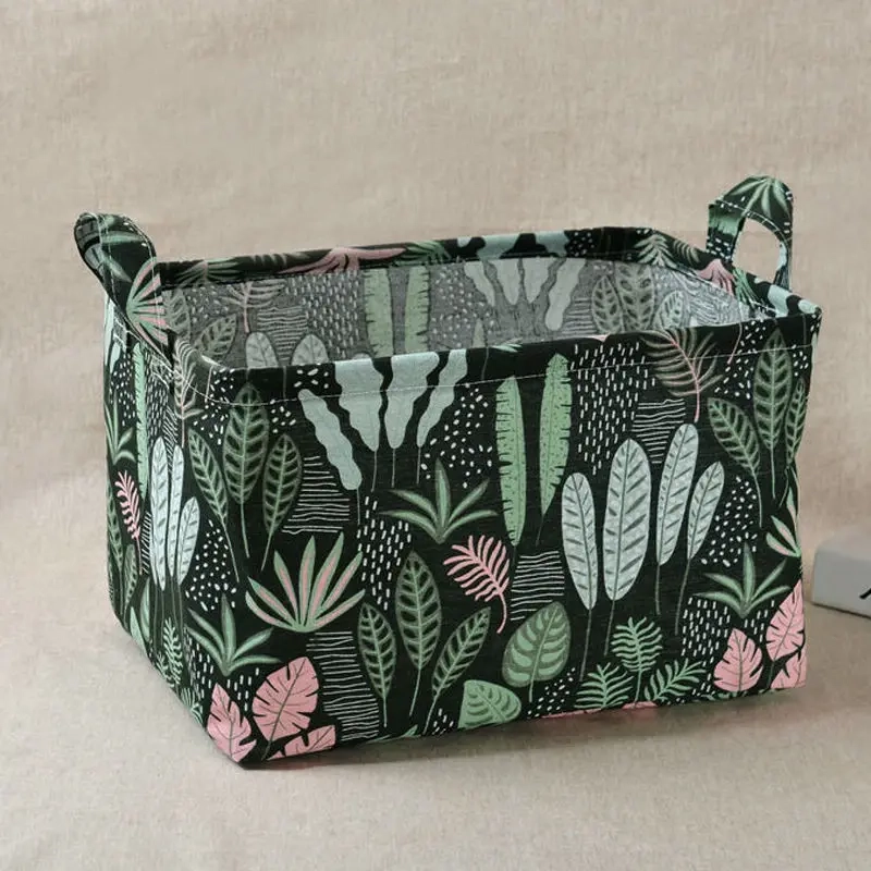 24L Foldable Fabric Storage Basket for Laundry and Closet - Image 4