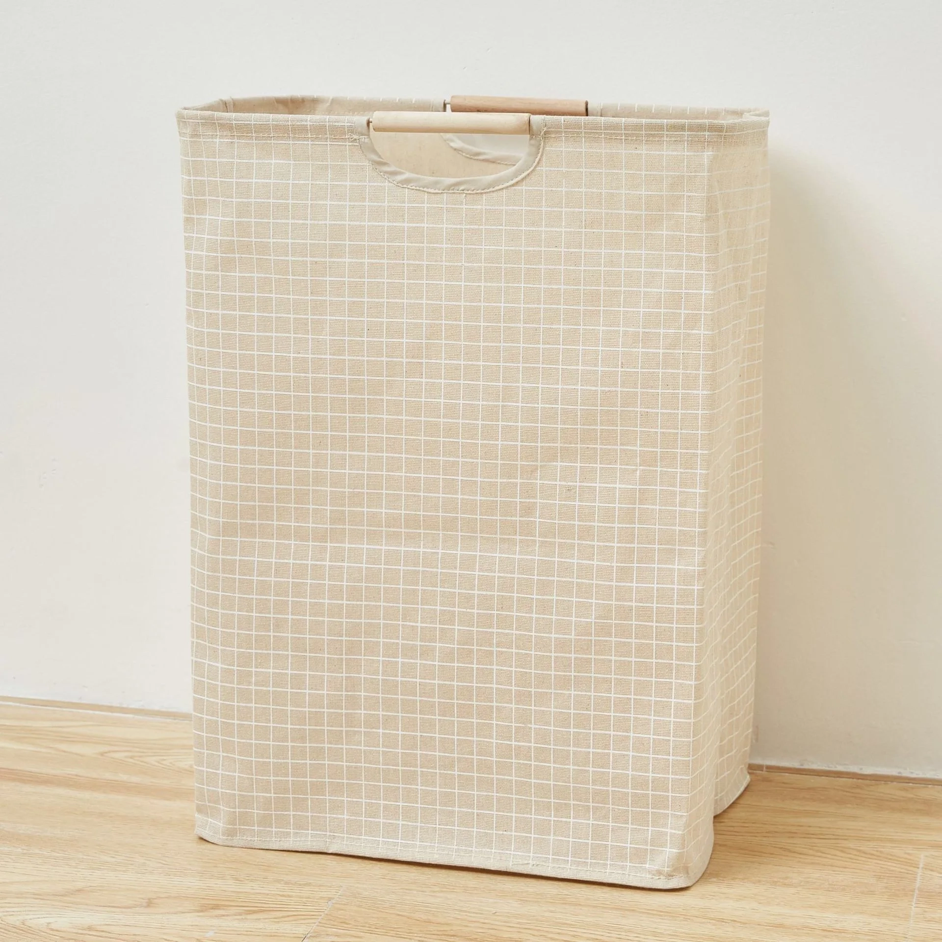 Foldable Waterproof Oxford Laundry Basket with Handles - Image 11