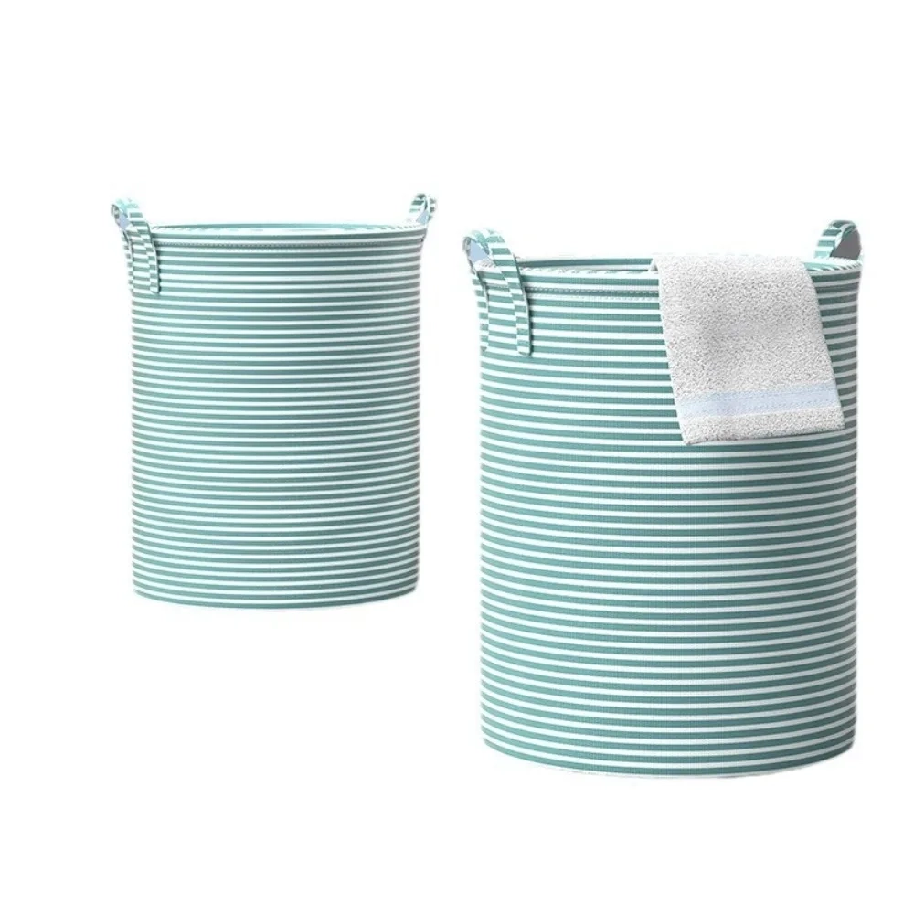 Foldable Cotton Linen Laundry and Storage Basket - Image 5