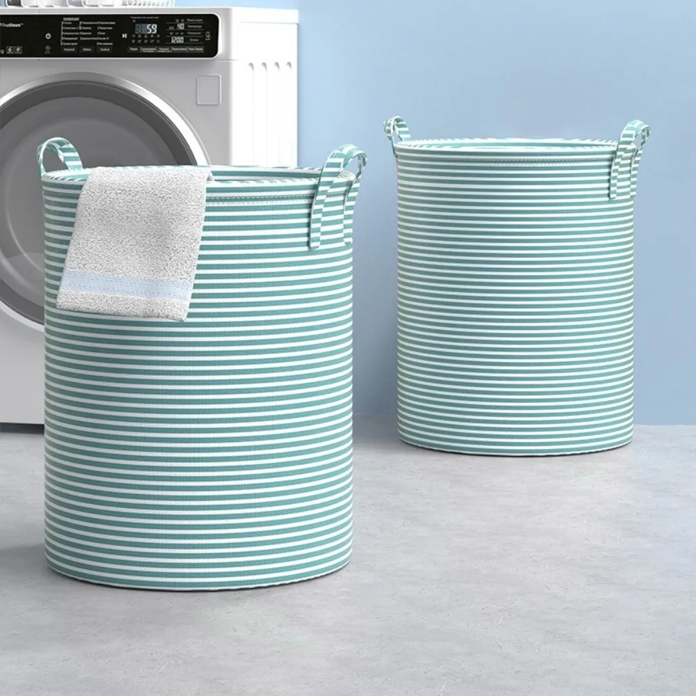 Foldable Cotton Linen Laundry and Storage Basket