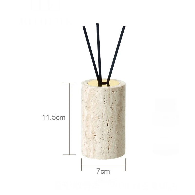 Beige Travertine Marble Bathroom Essentials Set - Image 18