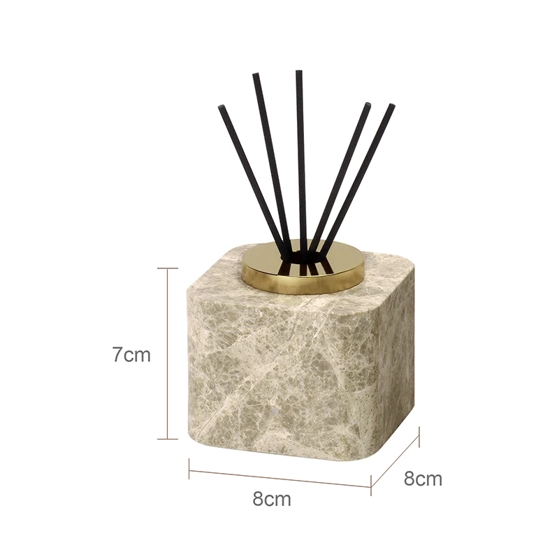Light Brown Natural Marble Bathroom Accessory Collection - Image 16