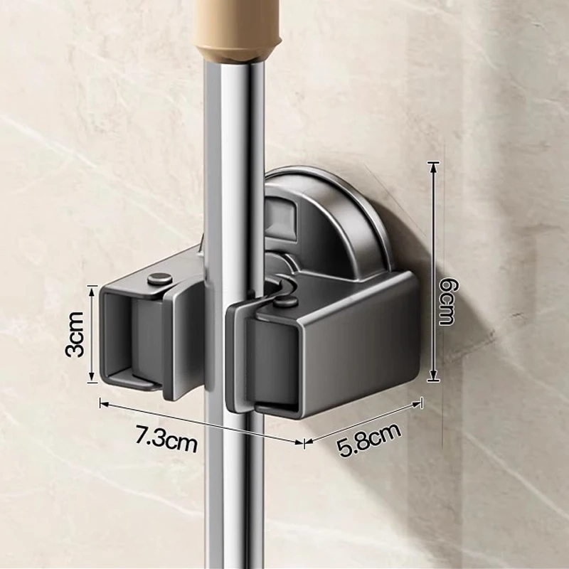 Suction Cup Mop Clip Holder - Image 5