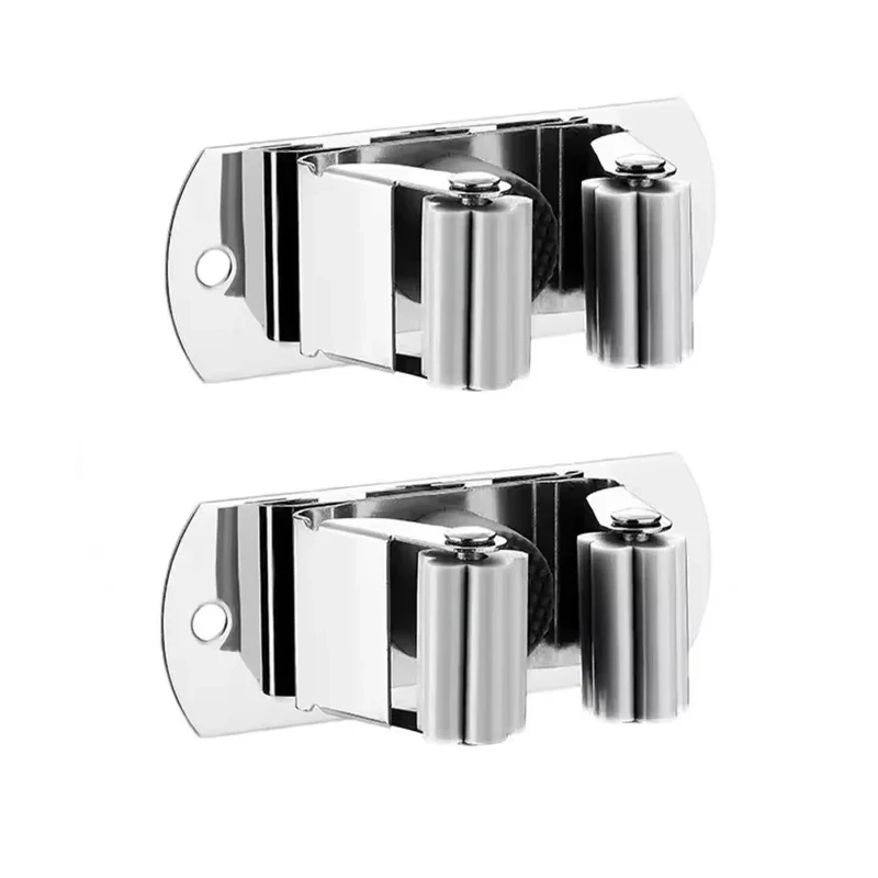 Heavy Duty Stainless Steel Mop Holder - Image 7