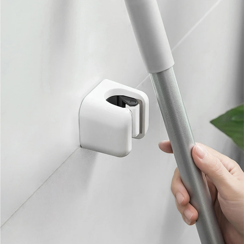 No-Drill Mop Clip Holder - Image 2