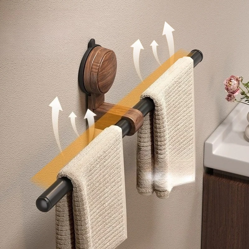Suction Cup Wall-Mounted Towel Bar - Image 3