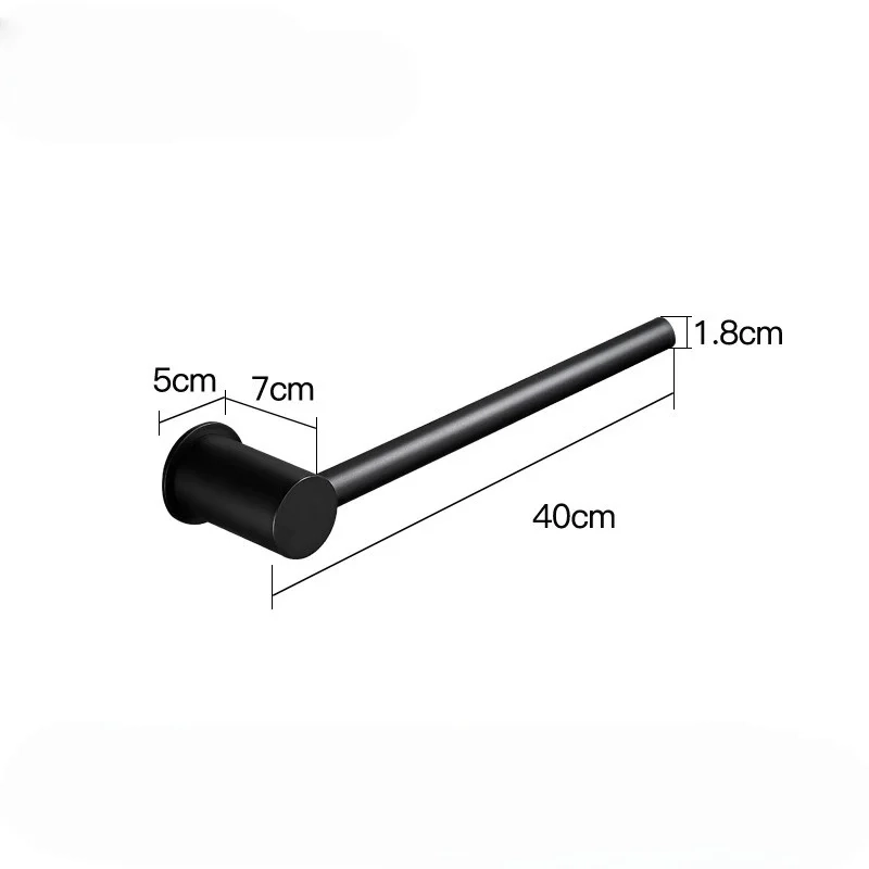 Modern Wall-Mounted Towel Bar - Image 12