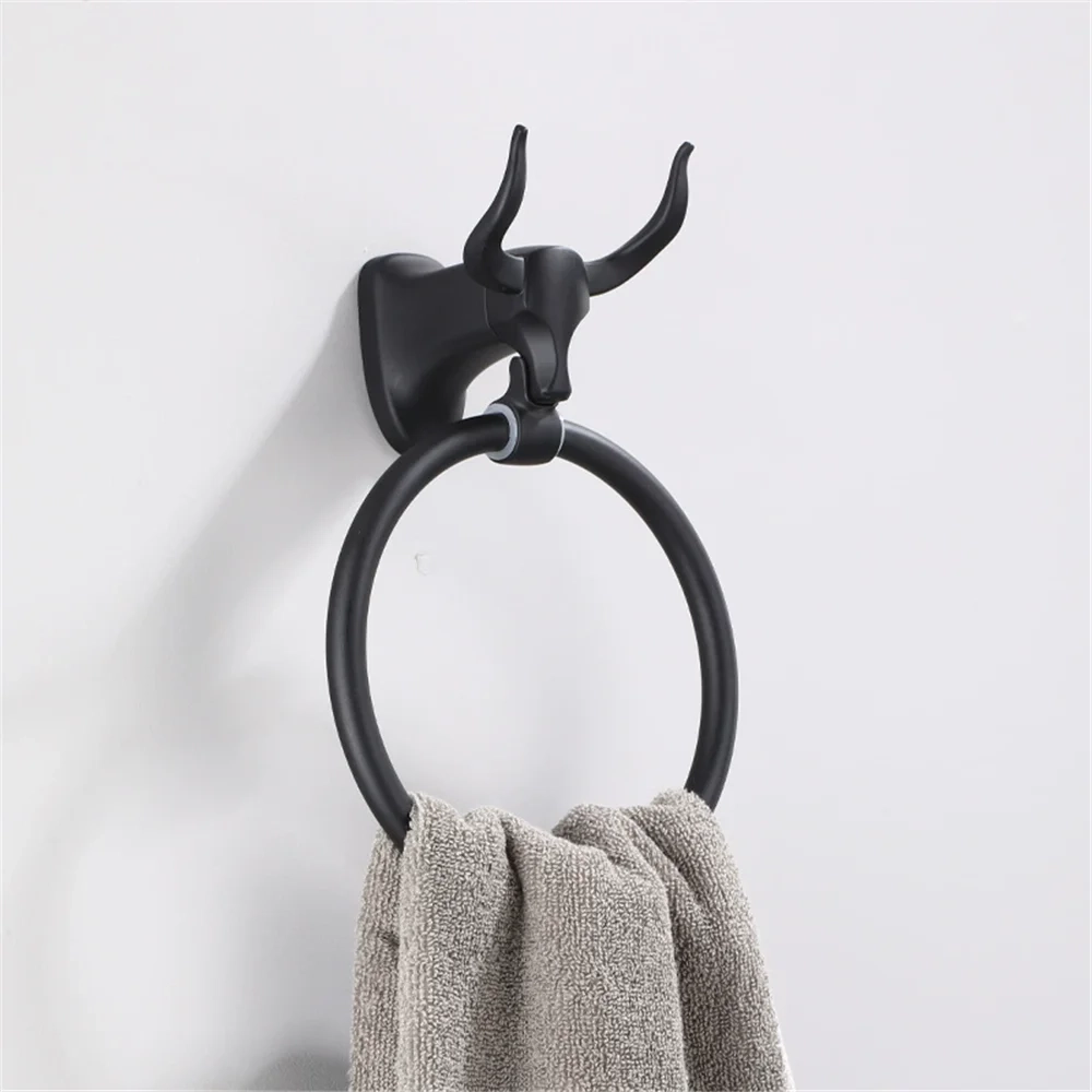 Decorative Wall-Mounted Towel Holder - Image 2