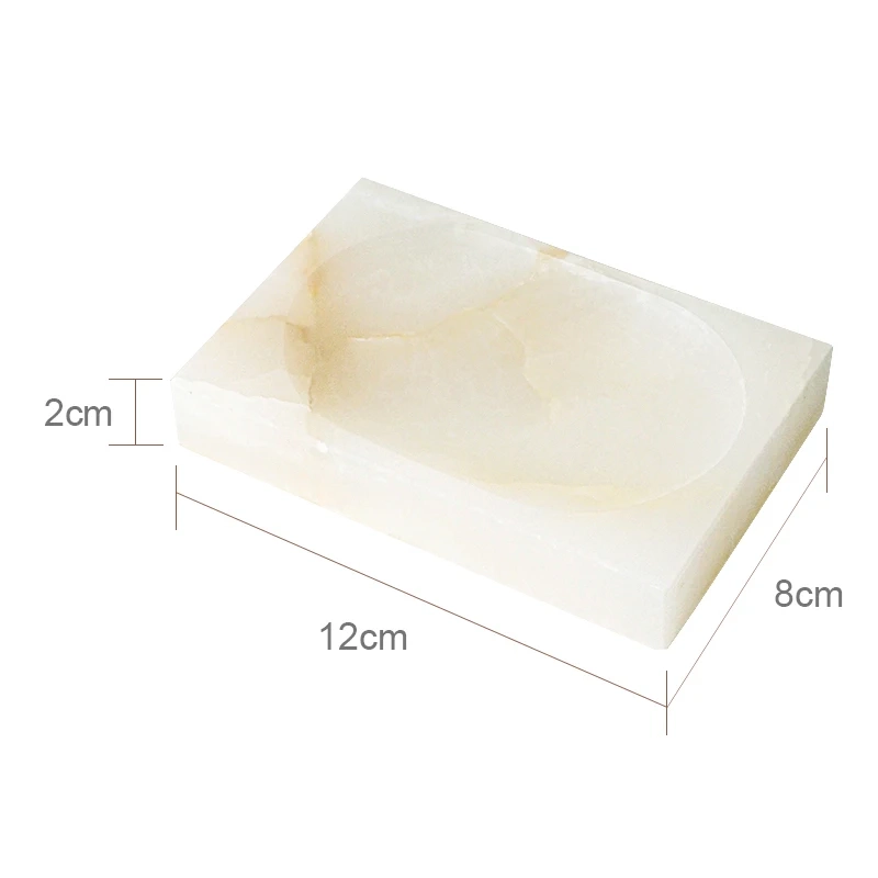 White Onyx Marble Bathroom Essentials Set - Image 6