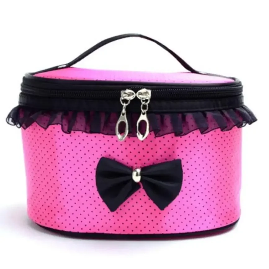 Clear Waterproof Polyester Toiletry Makeup Bag - Image 4