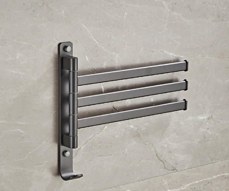 Swivel Wall-Mounted Towel Rack - Image 8