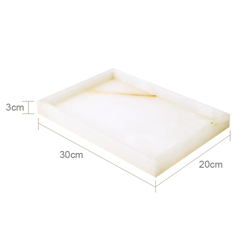White Onyx Marble Bathroom Essentials Set - Image 23