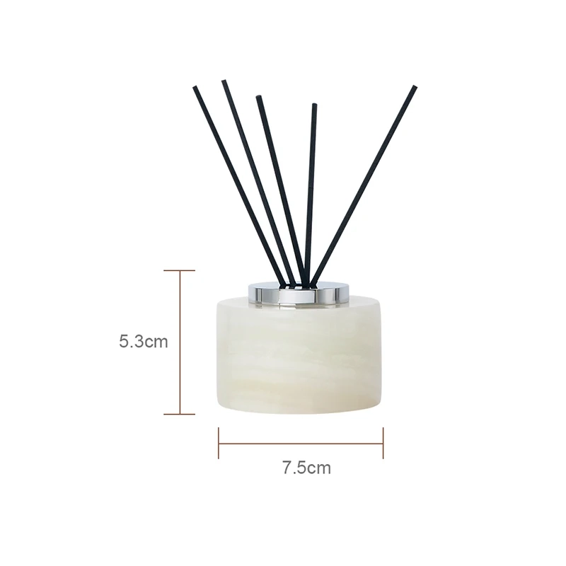 White Onyx Marble Bathroom Essentials Set - Image 18