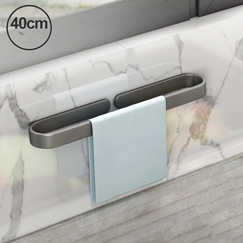Minimalist Wall-Mounted Towel Bar - Image 14