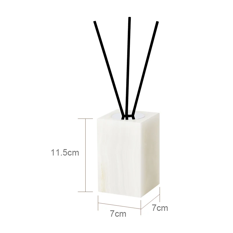 White Onyx Marble Bathroom Essentials Set - Image 16