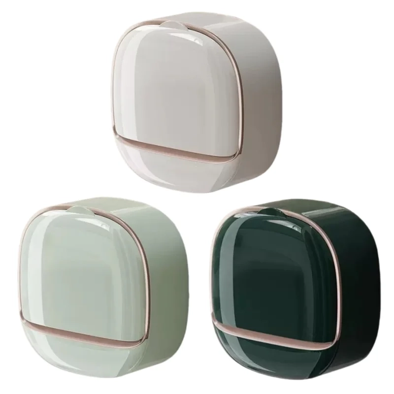 Hanging Waterproof Soap Holder with Drainage Tray - Image 16