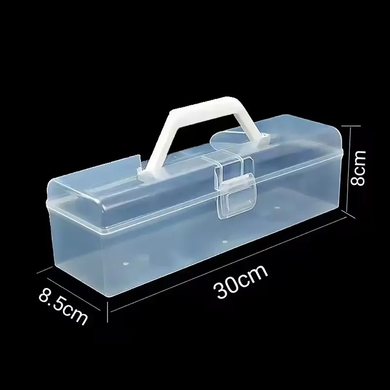 3-Layer Folding Craft and Sewing Storage Box - Image 5