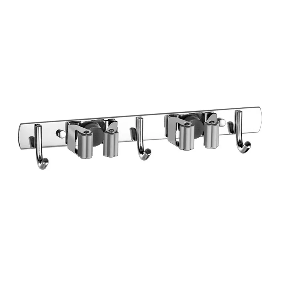 Stainless Steel Mop Holder Rack - Image 9