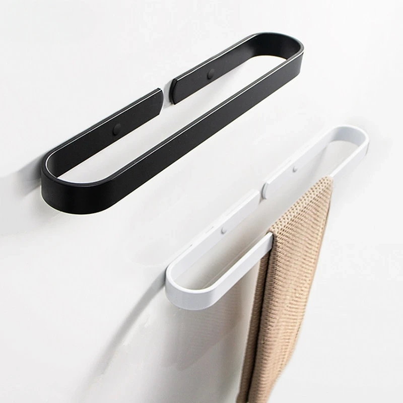 Minimalist Wall-Mounted Towel Bar - Image 3