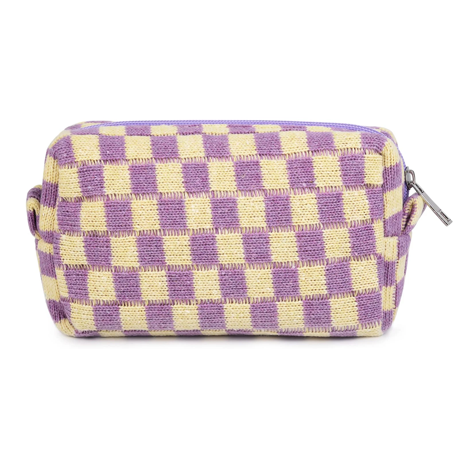 Checkerboard Travel Makeup Toiletry Bag - Image 12