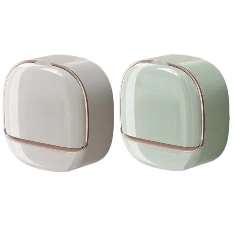 Hanging Waterproof Soap Holder with Drainage Tray - Image 17