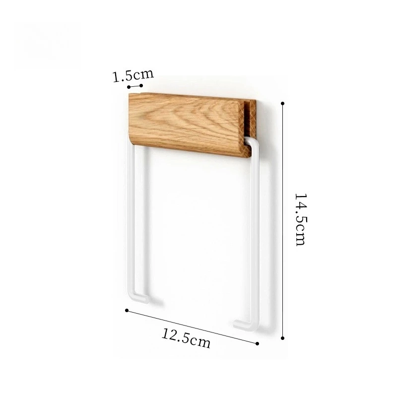Solid Wood Toilet Paper Holder - Image 7