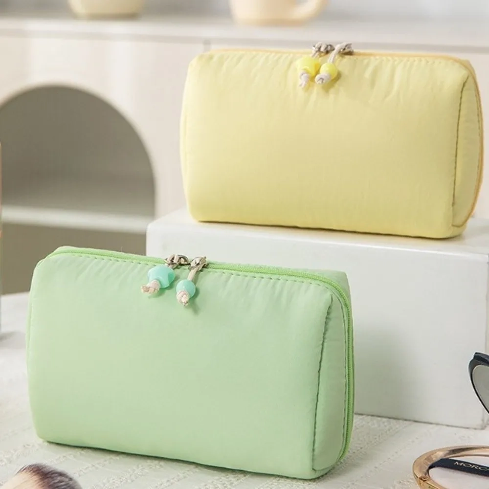 Waterproof Nylon Partitioned Toiletry Bag - Image 4