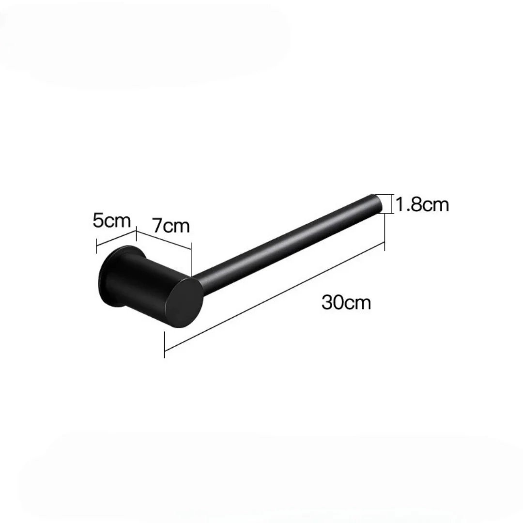 Modern Wall-Mounted Towel Bar - Image 11