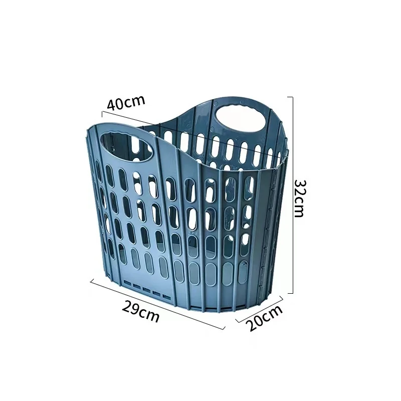Wall-Mounted Foldable Laundry Storage Basket - Image 5