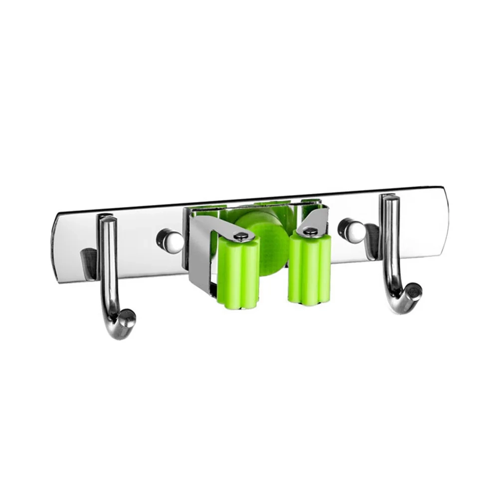 Stainless Steel Mop Holder Rack - Image 7