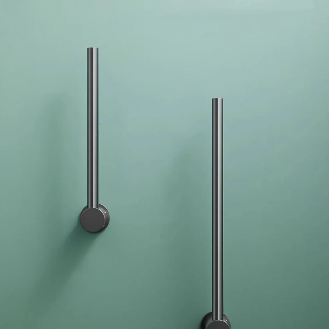 Modern Wall-Mounted Towel Bar - Image 4