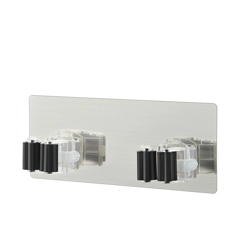 Traceless Adhesive Mop Holder - Image 9